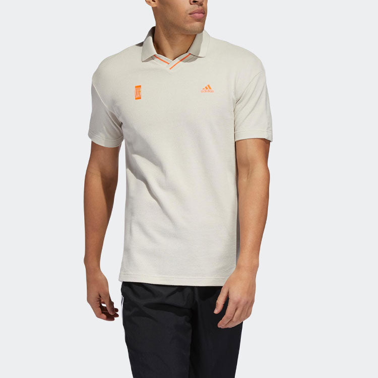 adidas Sports Stylish Short Sleeve POLO Bauxite Brown FT2756