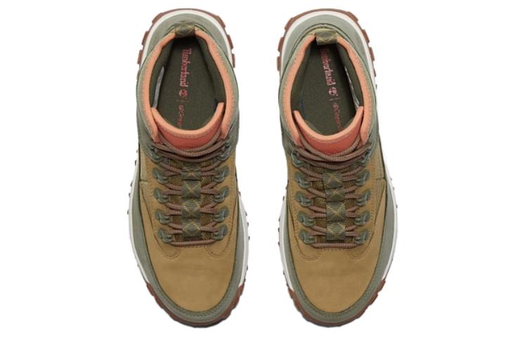 (WMNS) Timberland GreenStride Motion 6 Waterproof Hiking Boots 'Deep Green Nubuck' TB0A2K14EO6