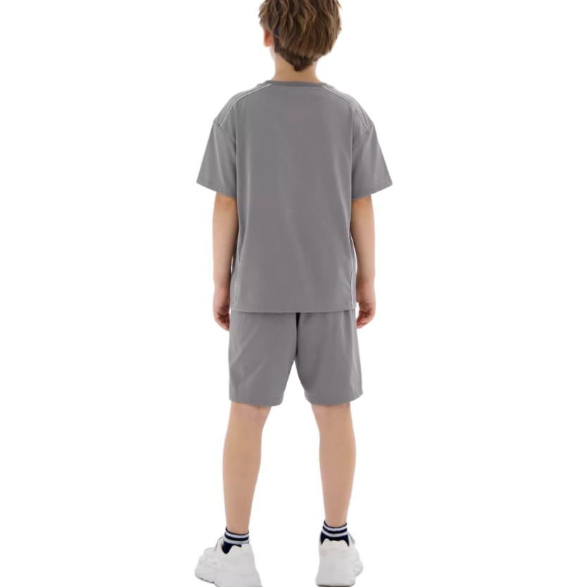 (GS) Mizuno T-shirt Suit 'Grey' 32CA2423