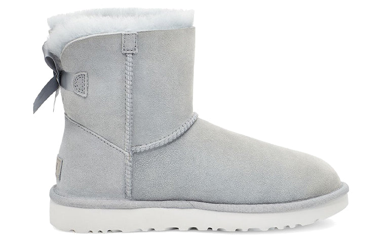 (WMNS) UGG Mini Bailey Bow II Boot 'Grey' 1016501-AFG