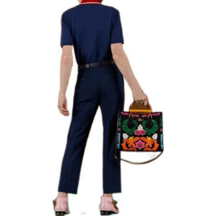 Gucci Wool Mohair Pant 'Blue' 698813-Z8A18-4020
