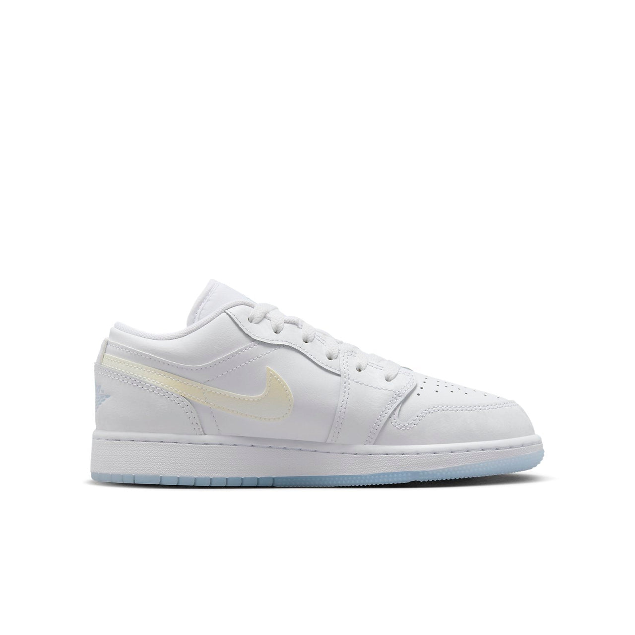 (GS) Air Jordan 1 Low 'Glitter Swoosh' FQ9112-100