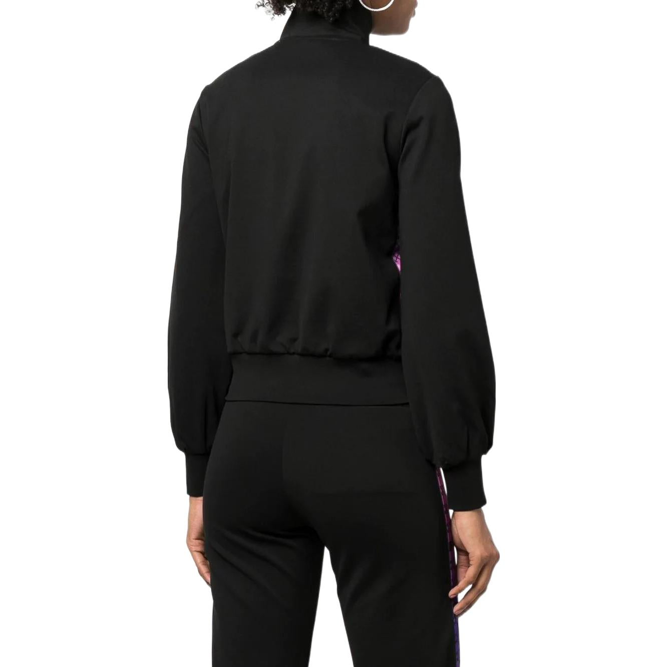 (WMNS) Off-White Monogram-Band Track Jacket 'Black' OWVL028F22JER0011000