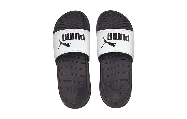 PUMA Youths' Popcat 20 Slides White/Black 372017-02