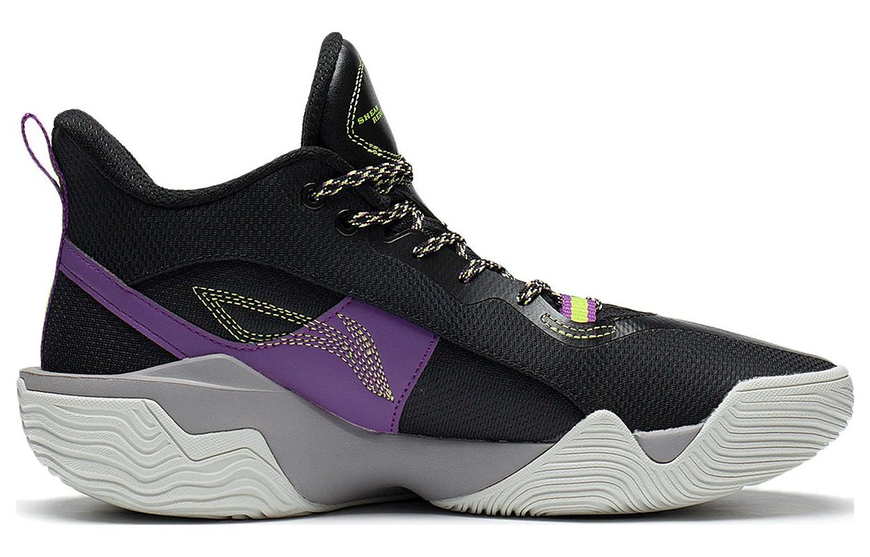 Li-Ning BadFive Storm V2 Mid 'Black Purple' ABFS009-1