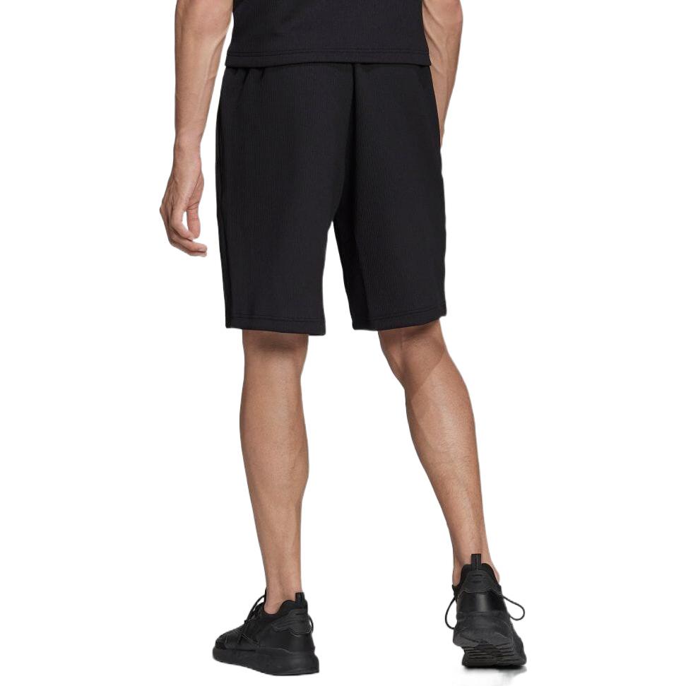 Men's adidas Solid Color Straight Shorts Black HC4616