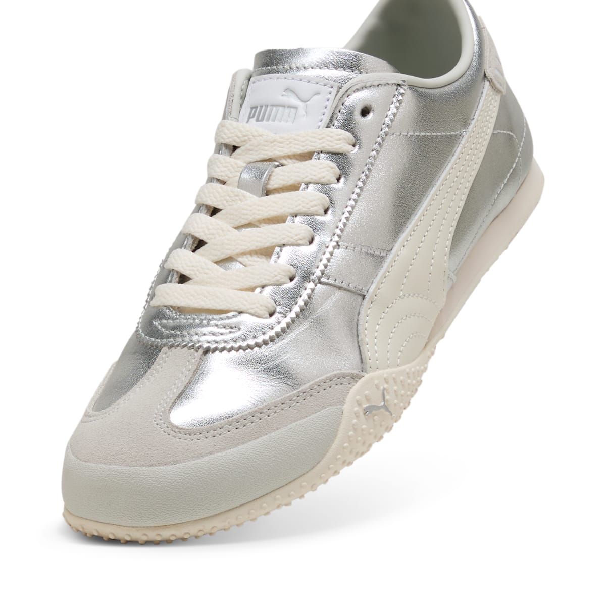 (WMNS) PUMA Bella UT Leather 'Silver White' 402186-06