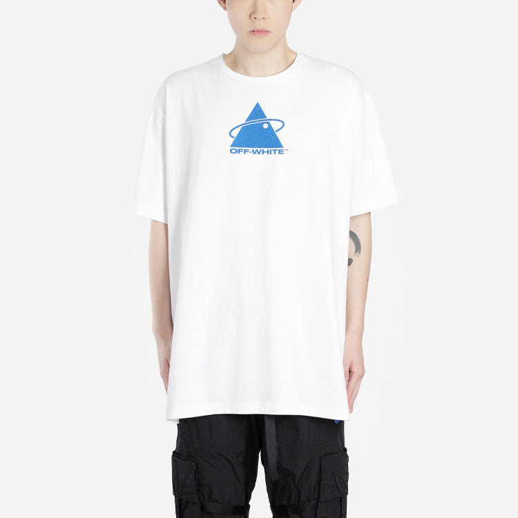 Off-White Triangle Planet Oversized Blue/White OMAA038E191850130130