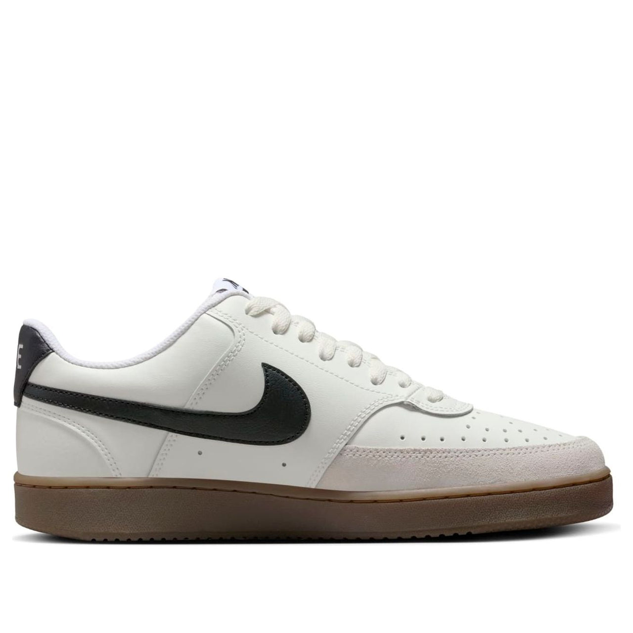 Nike Court Vision Low Shoes 'Sail Light Brown White Black' FQ8075-133
