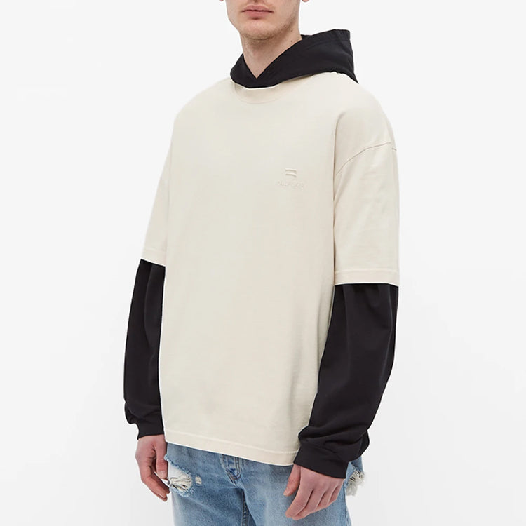 Balenciaga Sporty B Medium Fit T-Shirt 'Chalky White' 612966TLV999080