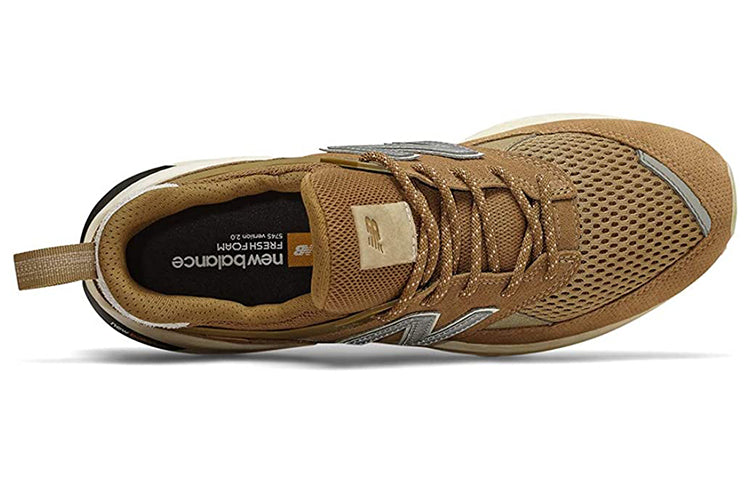 New Balance 574 Sport Series Non-Slip Breathable Low Tops Sports Brown MS574AFB