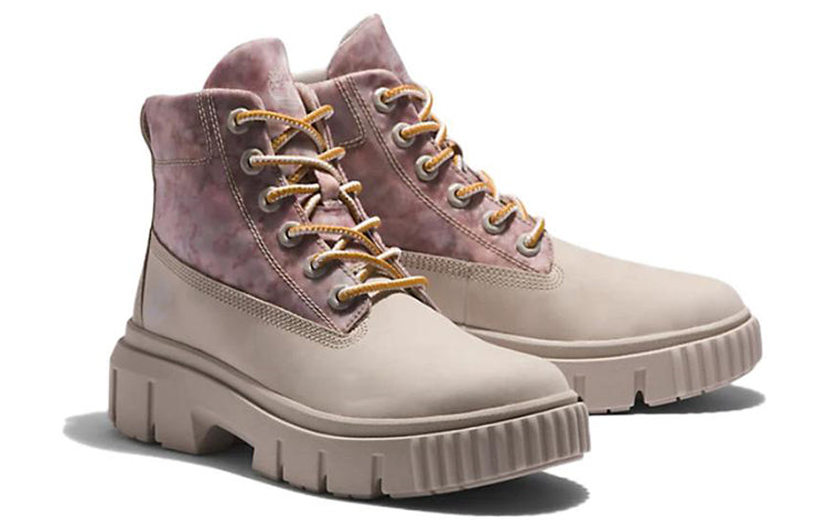 (WMNS) Timberland Greyfield Boots 'White Pink' A5THGF48
