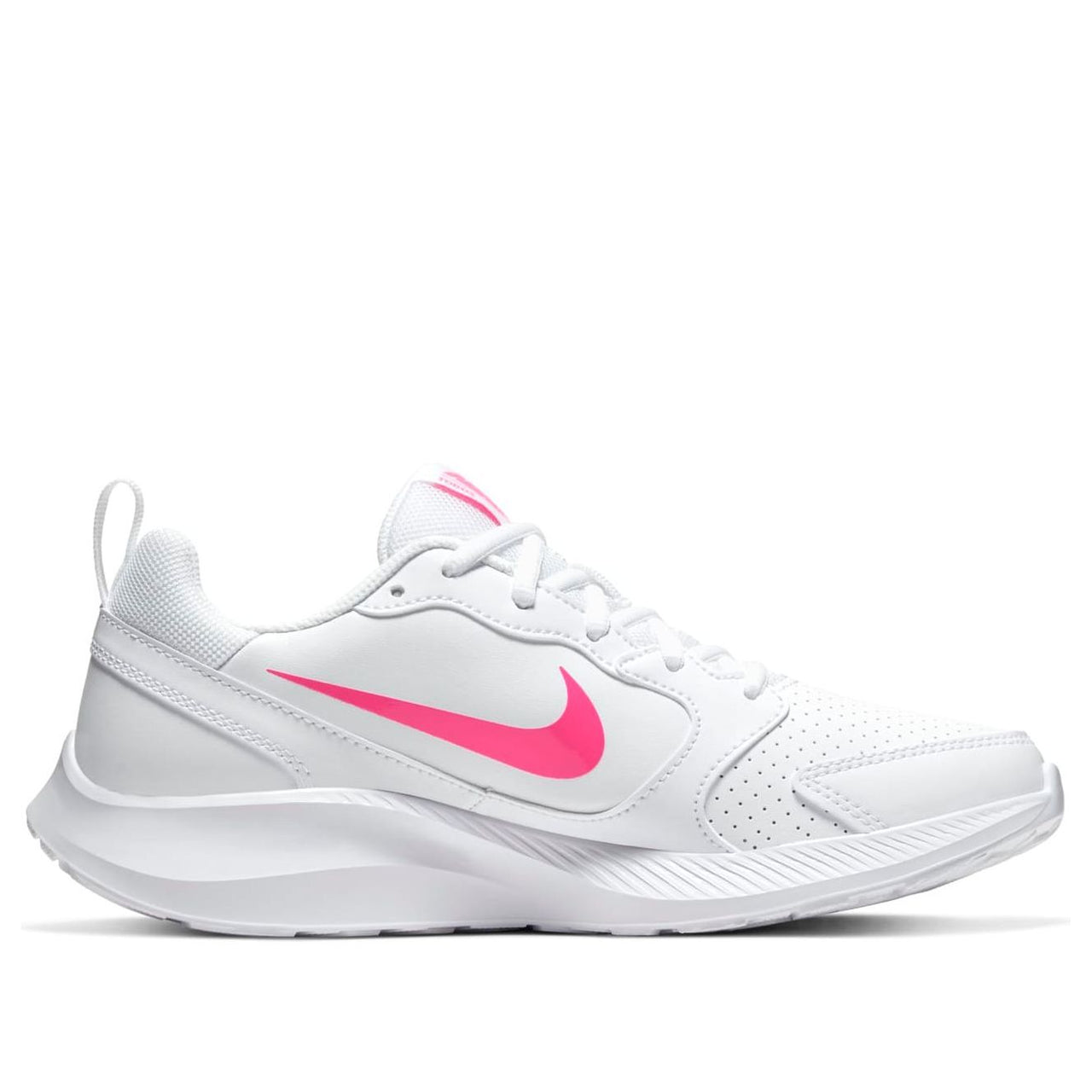 (WMNS) Nike Todos RN White/Pink BQ3201-100