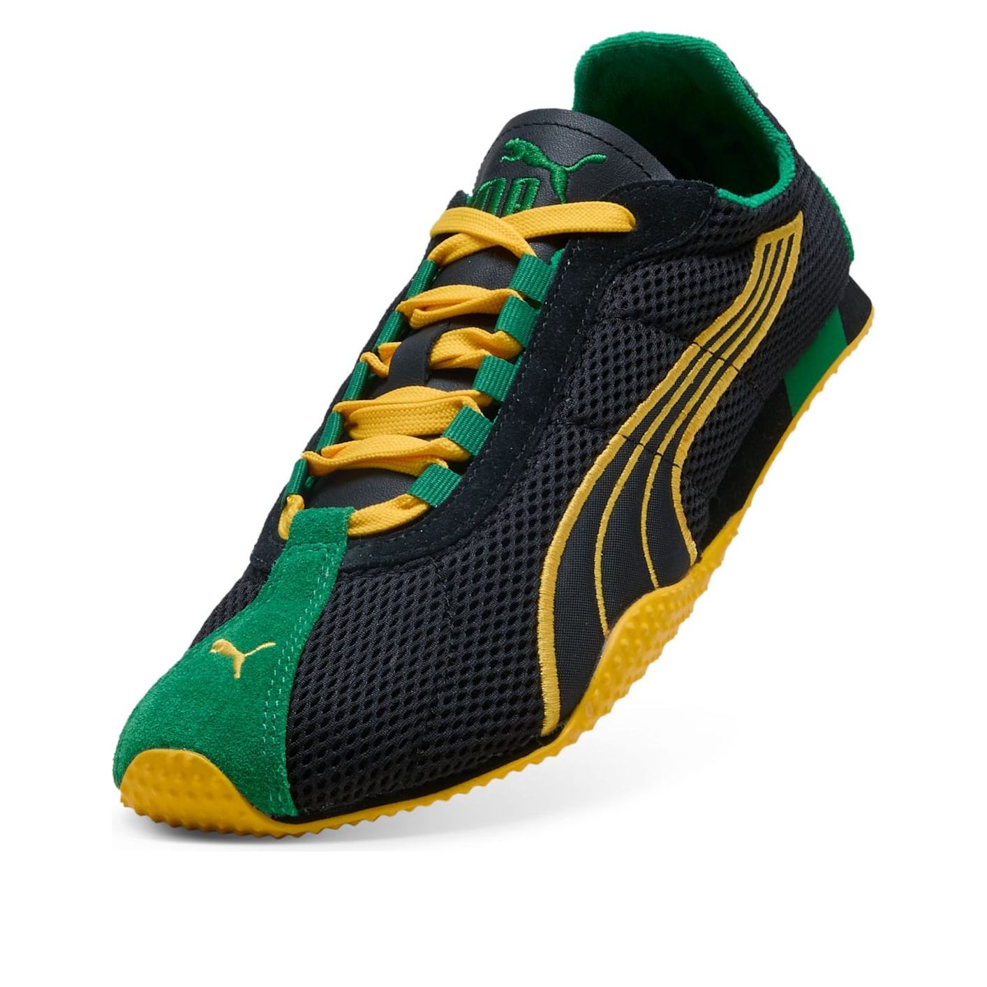 (WMNS) PUMA H-Street 'Black Yellow Sizzle' 405422-02
