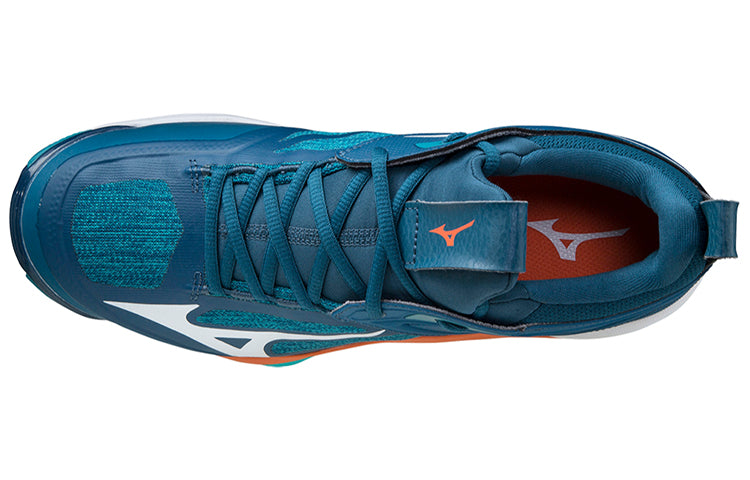 Mizuno Wave Momentum 2 'Blue White Orange' V1GA211284