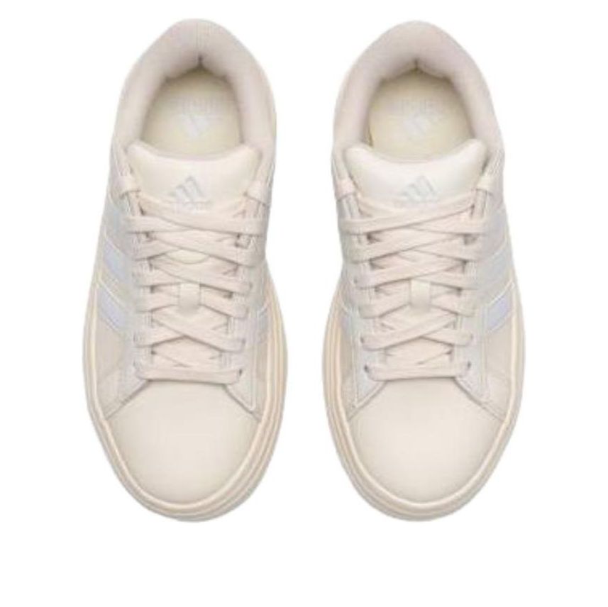(WMNS) adidas Grand Court Platform 'Cream White' JQ1078