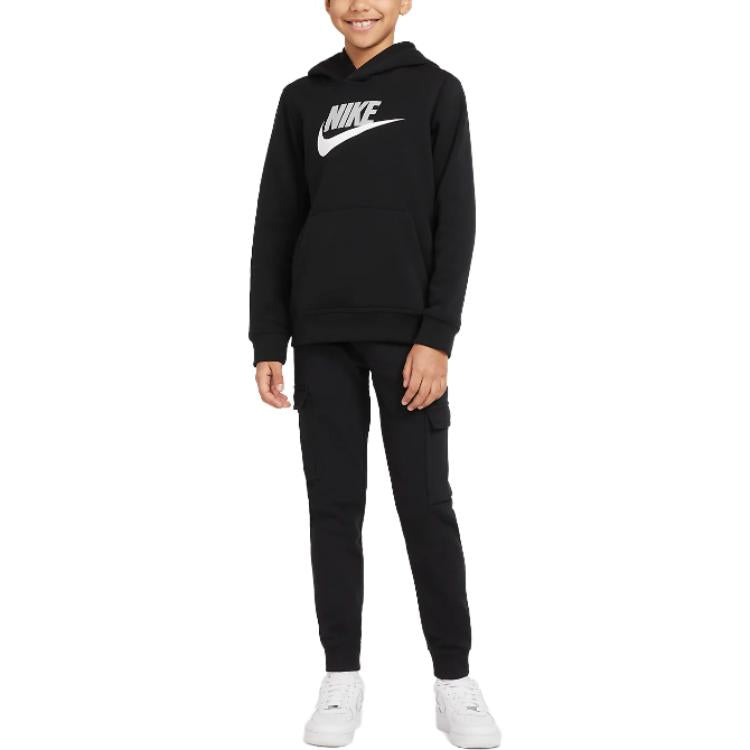 (GS) B Nike Sportswear Club + HBR PO Black CJ7861-011