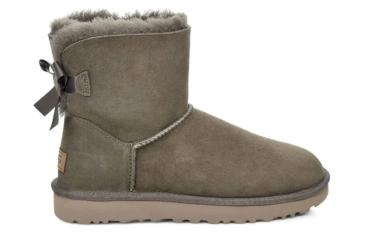 (WMNS) UGG Mini Bailey Bow II 'Khaki ' 1016501-ESPRY