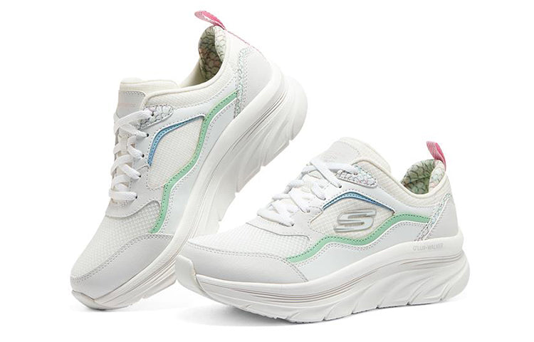 (WMNS) Skechers DLux Walker 'White' 896059-WMLT