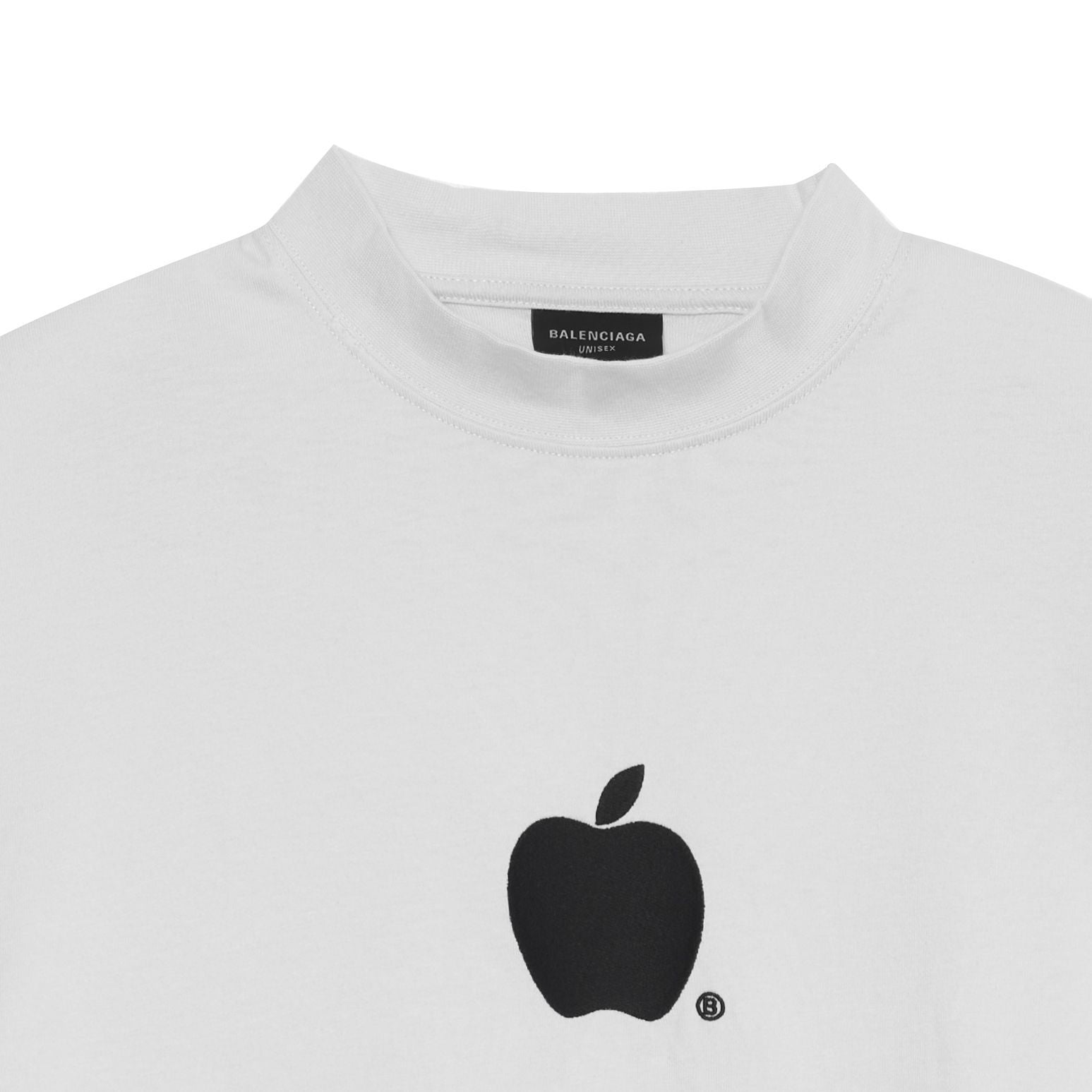 Balenciaga Be Different T-Shirt 'White Black' 712398TNVB39784