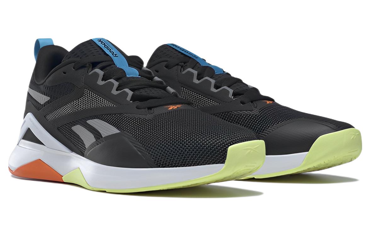 Reebok Nanoflex TR 2.0 'Black Orange Lime' HP6107