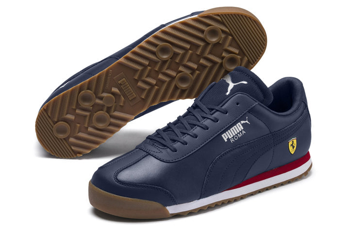 PUMA Scuderia Ferrari Roma Low Top Running Shoes Blue/Red 306083-08