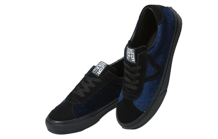 Vans Velvet Vans Sport 'Black Blue' VN0A5KX7A7A