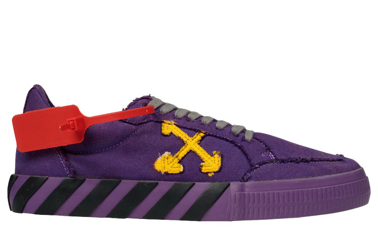 Off-White Vulcanized Low 'Violet Yellow' OMIA085R20D330502960