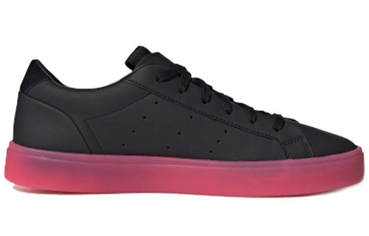 (WMNS) adidas Sleek 'Black Super Pink' G27341