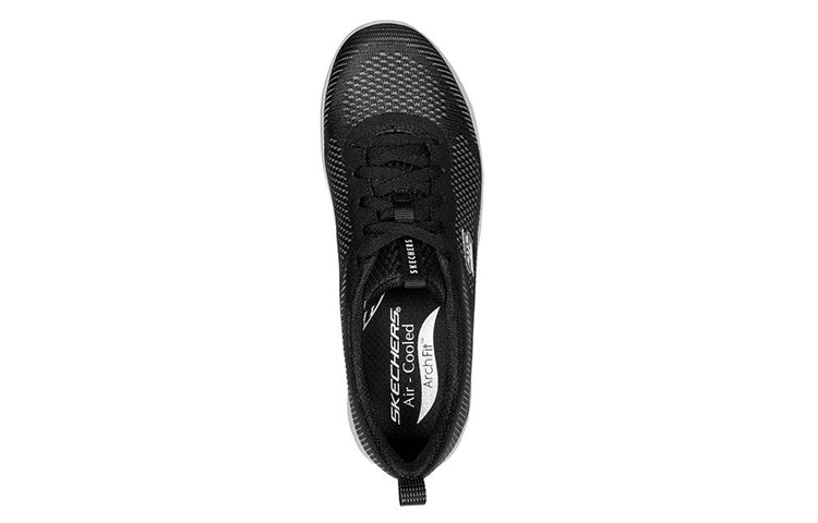 (WMNS) Skechers Arch Fit Refine 'Black White' 104390-BLK