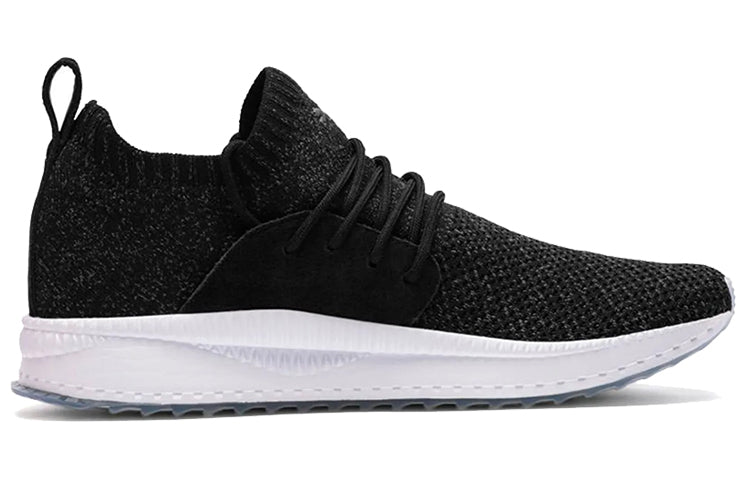 PUMA Tsugi Apex Evoknit Low Running Shoes Black/White 366432-13
