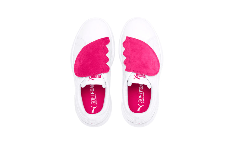 (PS) PUMA Smash Wns Bff Patent Sports Shoes White 370535-01