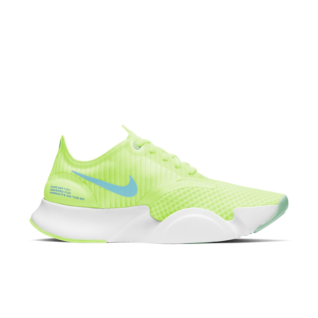 (WMNS) Nike SuperRep Go Training Shoes Yellow/Blue CJ0860-774