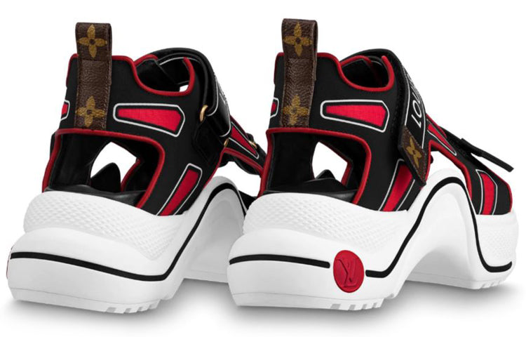 (WMNS) LOUIS VUITTON LV Archlight Sporty 'Red Black White' 1A7U5M
