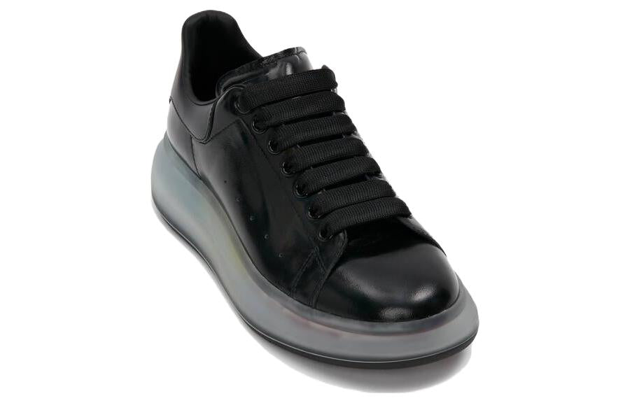 Alexander McQueen Larry Leather Sneakers 'Black Multi' 711153WICN11049