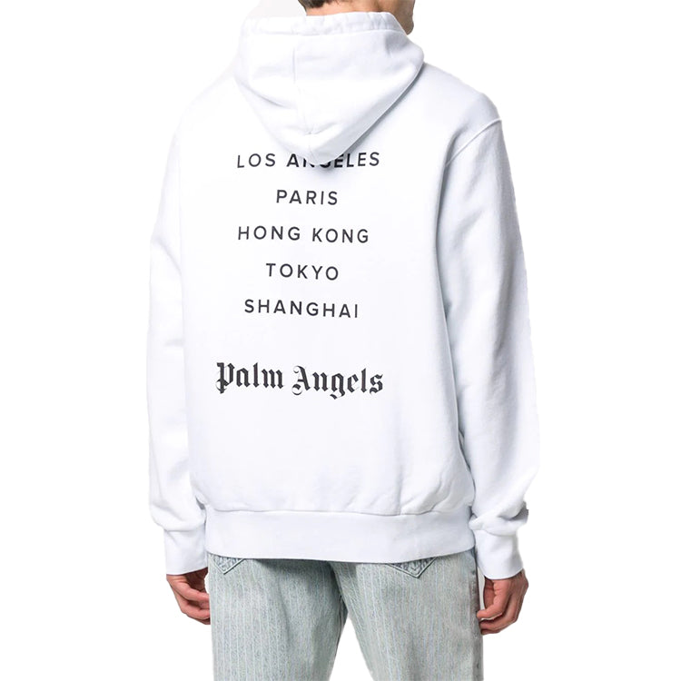 Men's PALM ANGELS Yellow Alphabet Logo Printing White PMBB003S206360640160