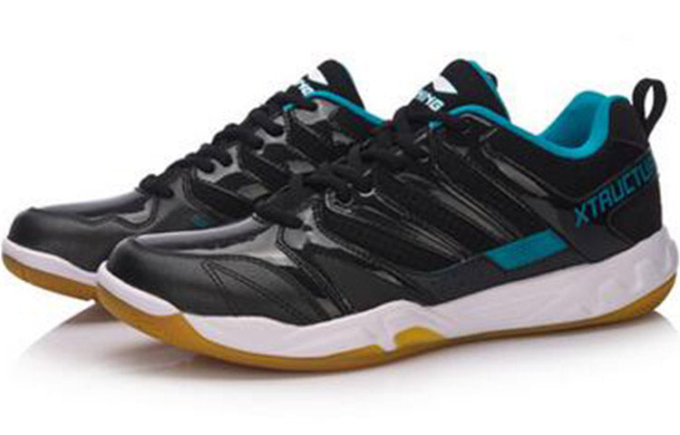 Li-Ning Badminton Shoes 'Black Blue' AYTN025-3