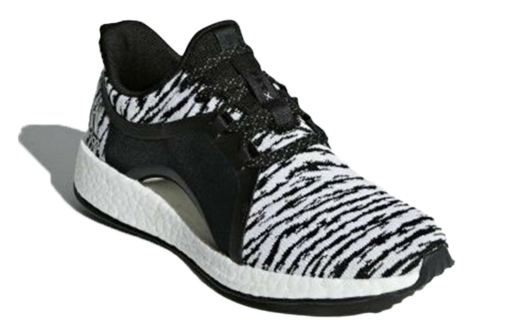 (WMNS) adidas PureBoost X 'Element Shoes Black White' BB6081
