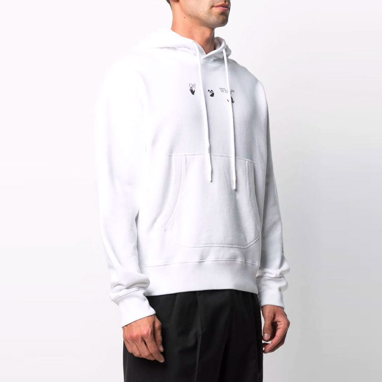 Off-White FW21 Marker Arrows Print Long Sleeve Men s White OMBB074S21FLE0010125
