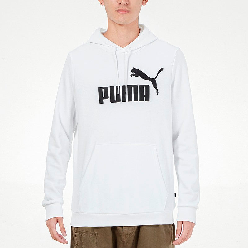 PUMA Big Logo Hoodie 'White Black' 588709-02
