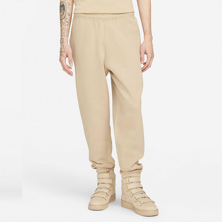 Nike x Billie Eilish Crossover Solid Color Sports Long Pants US Edition Couple Style Brown DQ7752-202