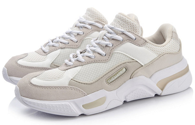 (WMNS) Li-Ning Reverses Classical Light Leisure Low 'Grey White' AGCN382-2