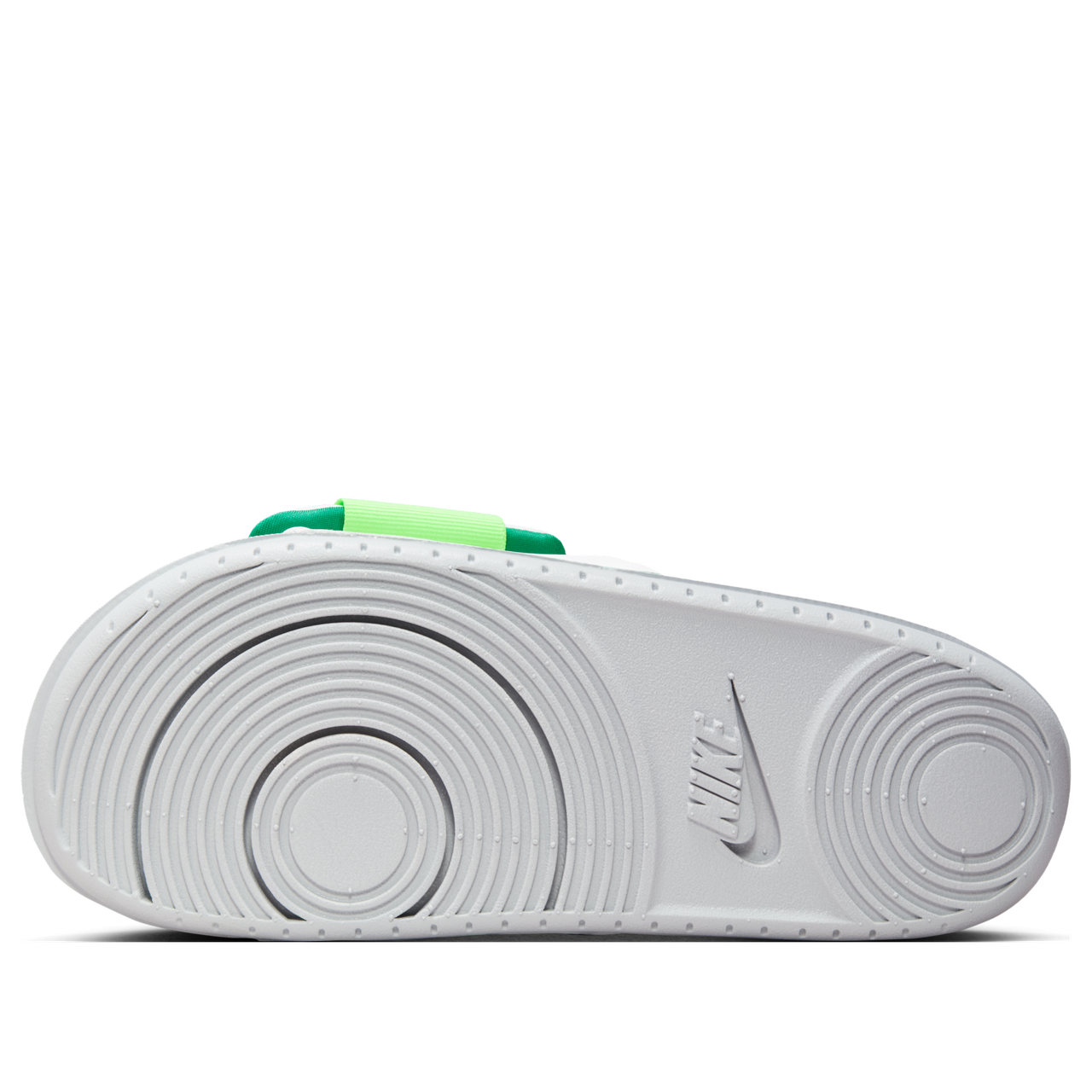 Nike Offcourt Slides 'Wolf Grey White Green Strike' DQ9624-007