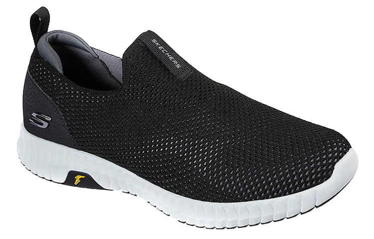 Skechers Elite Flex Slip-on Shoes 'Black White' 232211-BKW
