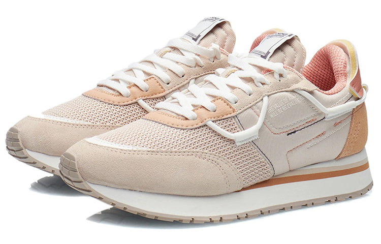 (WMNS) Li-Ning Shatterstar 'Beige Orange' AGCR330-4