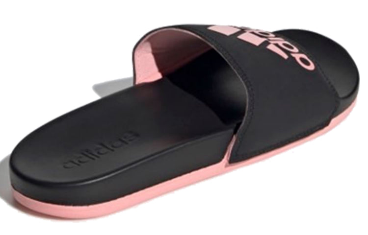 (WMNS) adidas Adilette Comfort Slide 'Black Glow Pink' EG1866