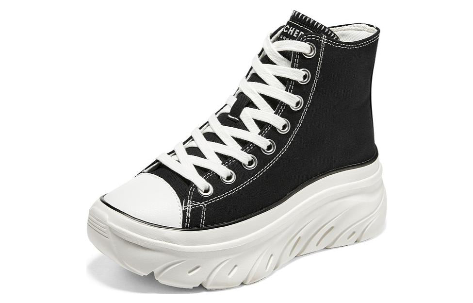 (WMNS) Skechers Street 'Black' 177430-BLK