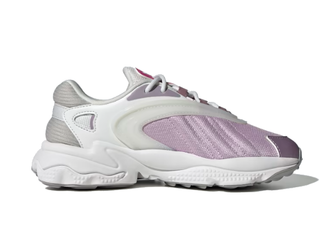 (GS) adidas originals Oztral 'Crystal White Lucid Fuchsia' GW2188