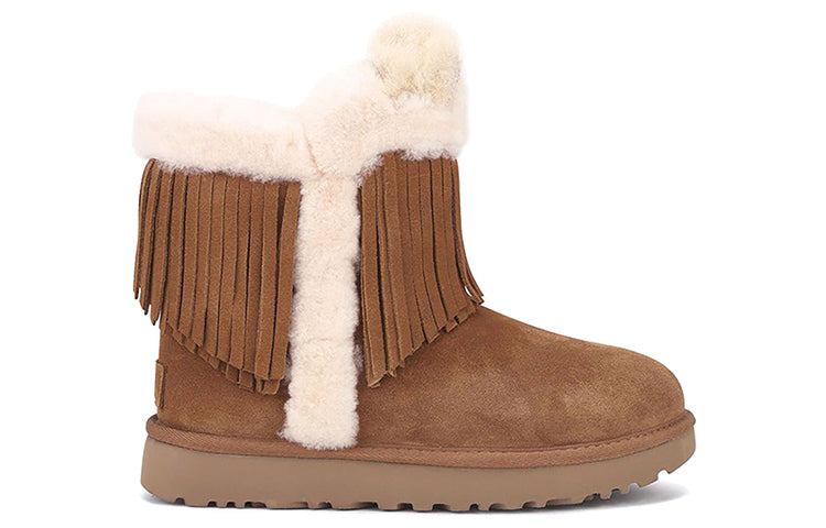 (WMNS) UGG Darlala Classic Fleece Lined Brown 1100550-CHE