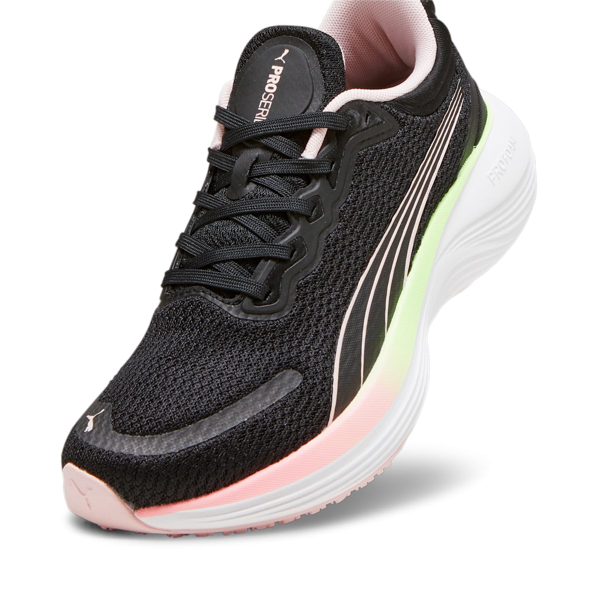 PUMA Scend Pro 'Black Pink Green White' 378776-06